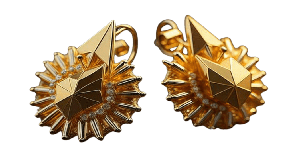 Tiranga VIP Events | Gold Earrings 999.9