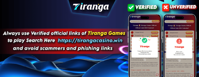 Beware of Fraud Use Official Tiranga Betting App link