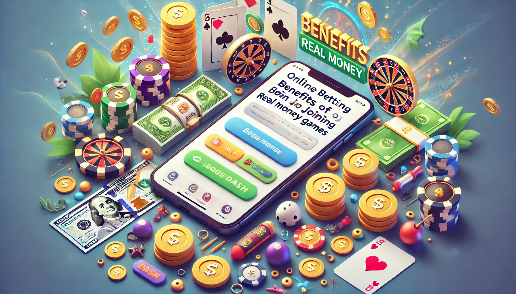 Online Betting Benefits of Joining Real Money Games